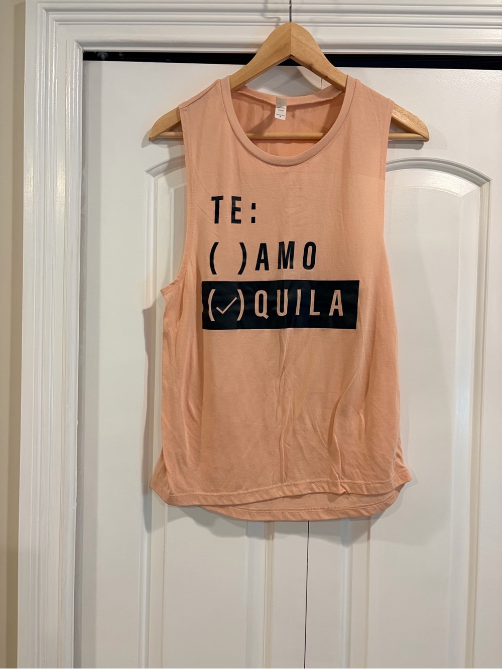 Bella Canvas Peach Graphic Muscle Tank